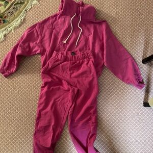GAP Fleece-Lined Pink Hoodie